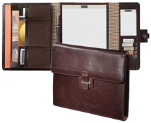 Tri-Folded Executive Leather Portfolio